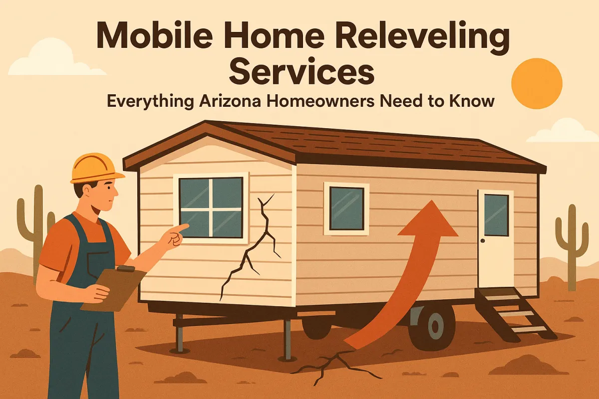 Mobile Home Releveling Services: Everything Arizona Homeowners Need to Know