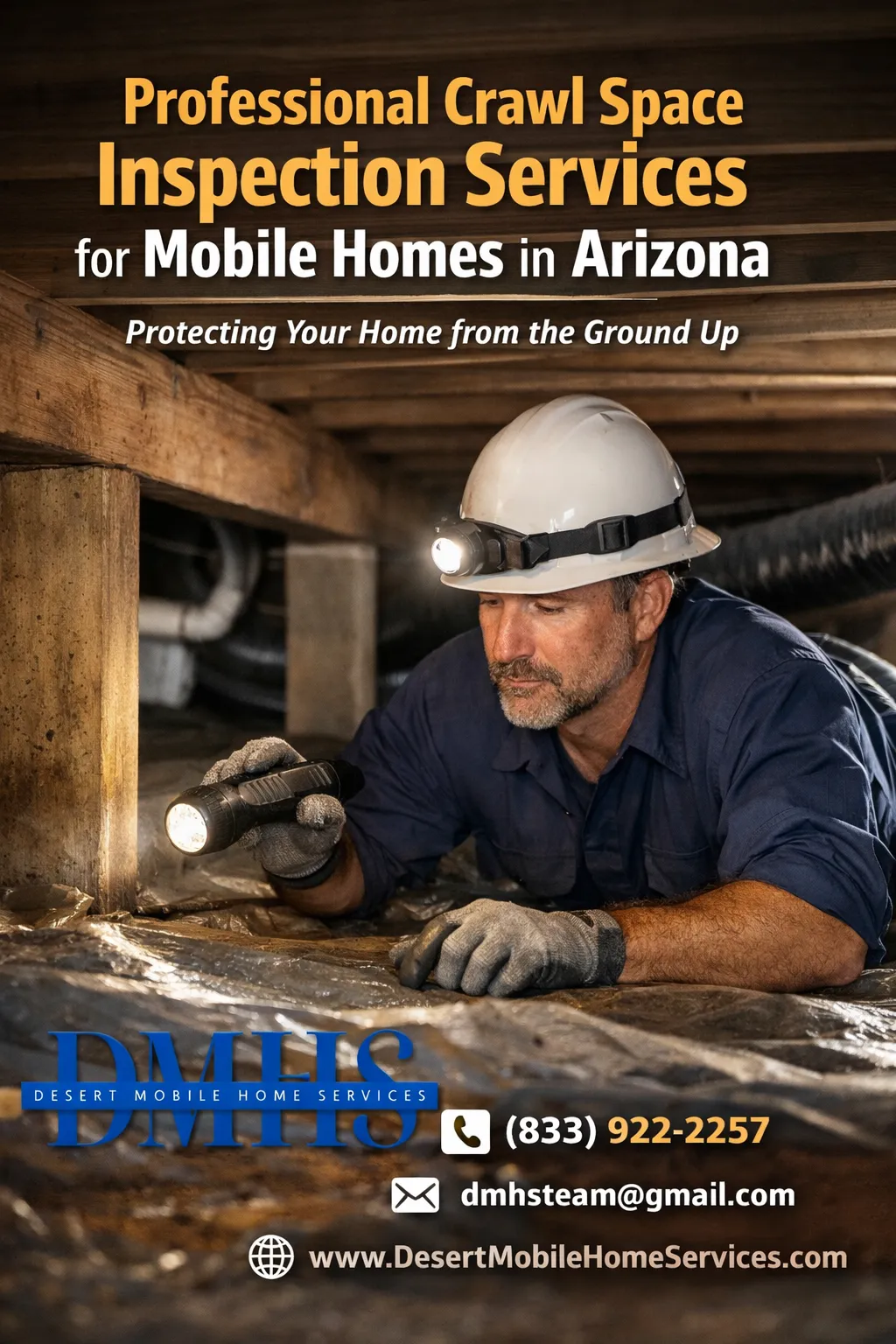 Expert Crawl Space Inspections by Desert Mobile Home Services