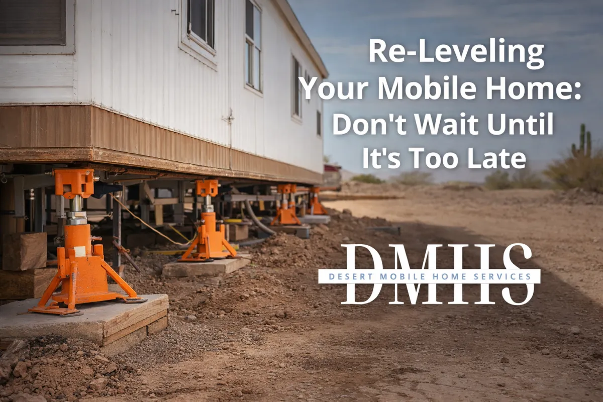 Re-Leveling Your Mobile Home: Don’t Wait Until It’s Too Late