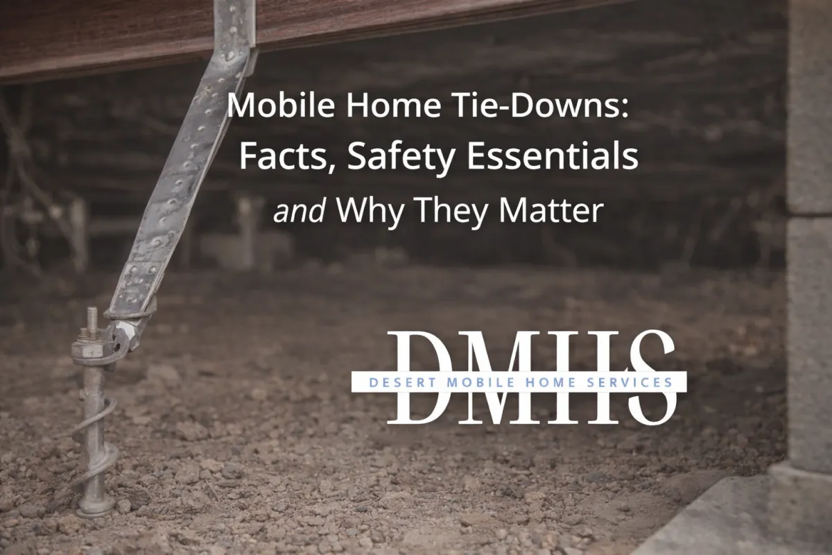 Mobile Home Tie-Downs: Facts, Safety Essentials and Why They Matter