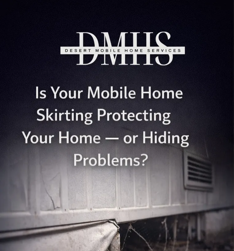 Is Your Mobile Home Skirting Protecting Your Home — or Hiding Problems?