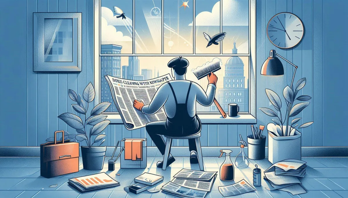 Does Cleaning Windows With Newspaper Really Work