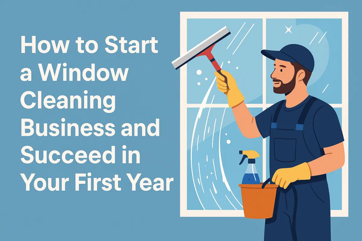 How To Start A Window Cleaning Business and Succeed In Your First Year