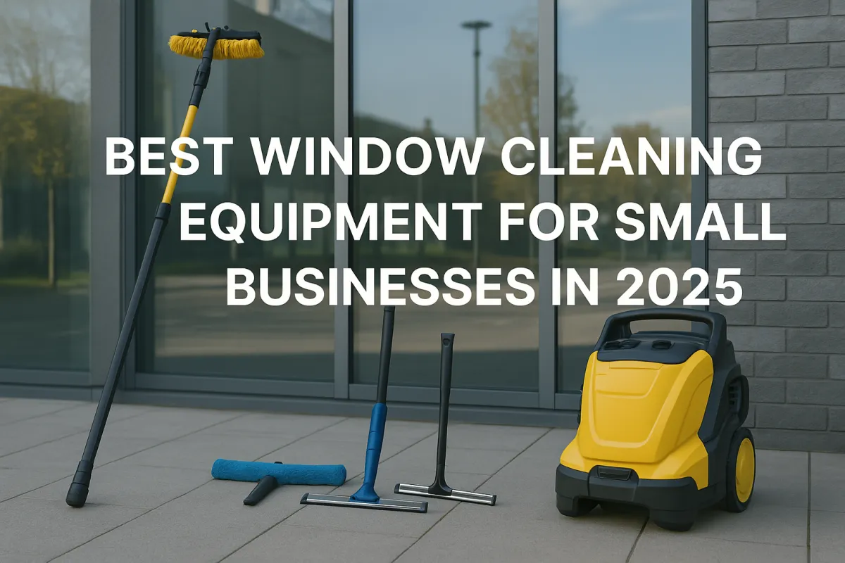 Best Window Cleaning Equipment for Small Businesses in 2025