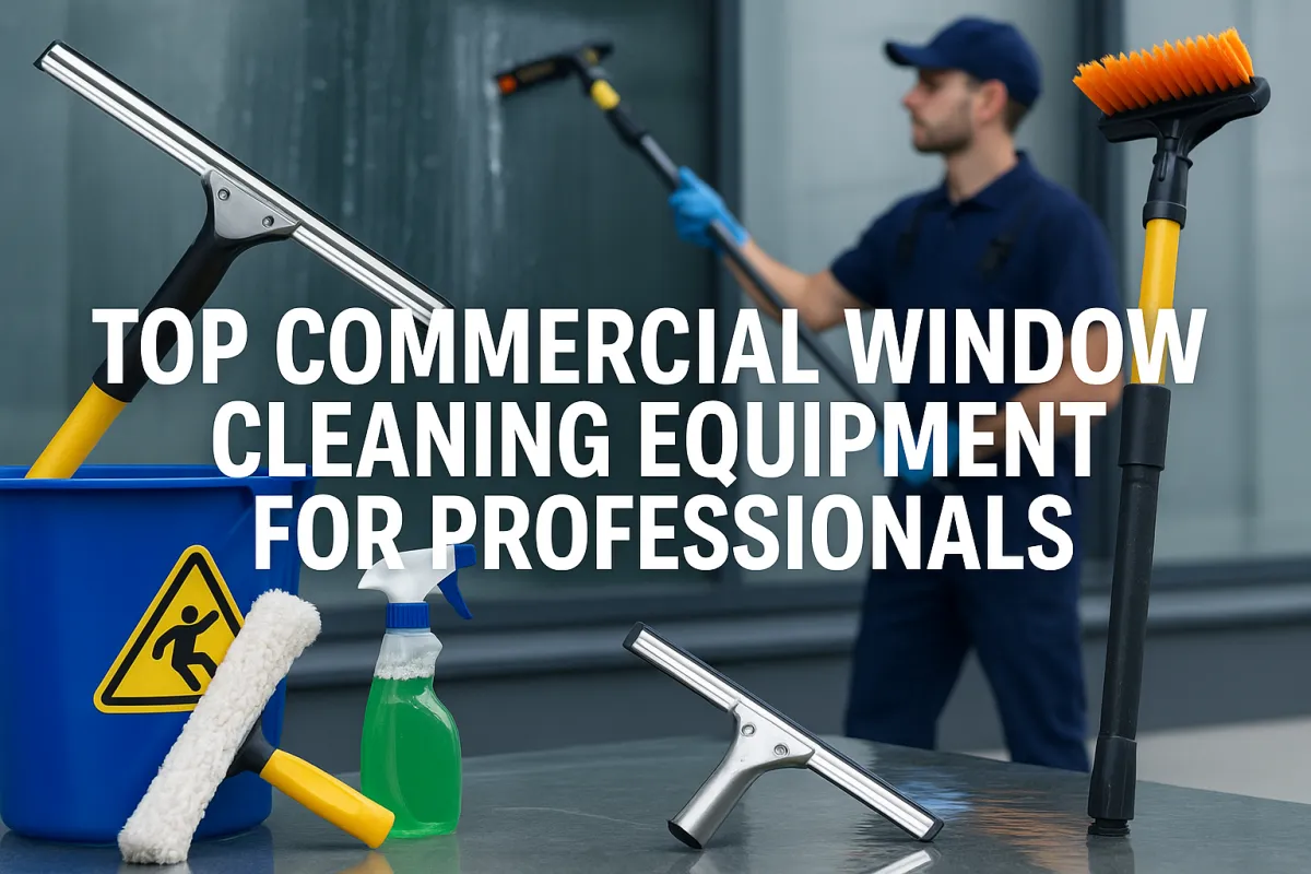 Top Commercial Window Cleaning Equipment for Professionals