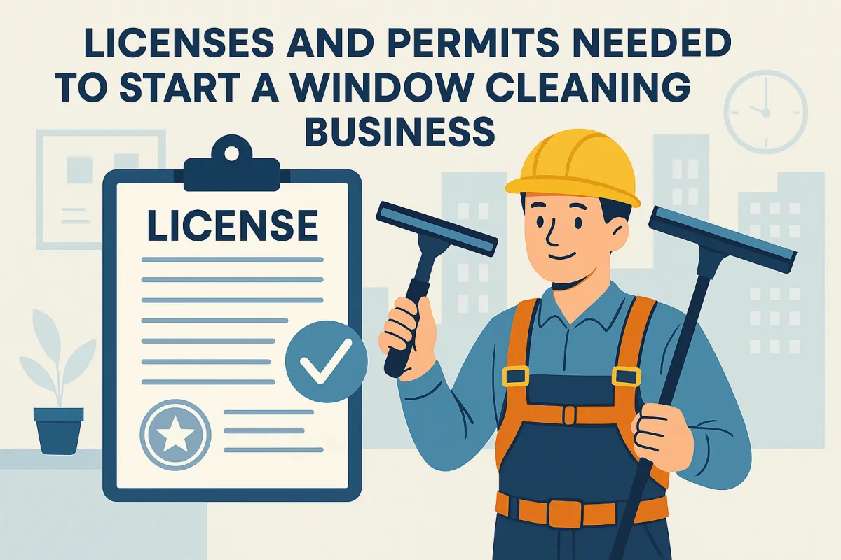 Licenses and Permits Needed to Start a Window Cleaning Business