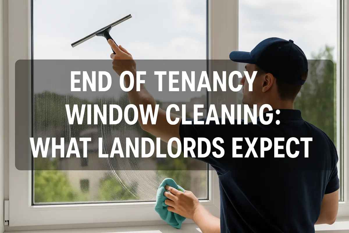 End of Tenancy Window Cleaning What Landlords Expect