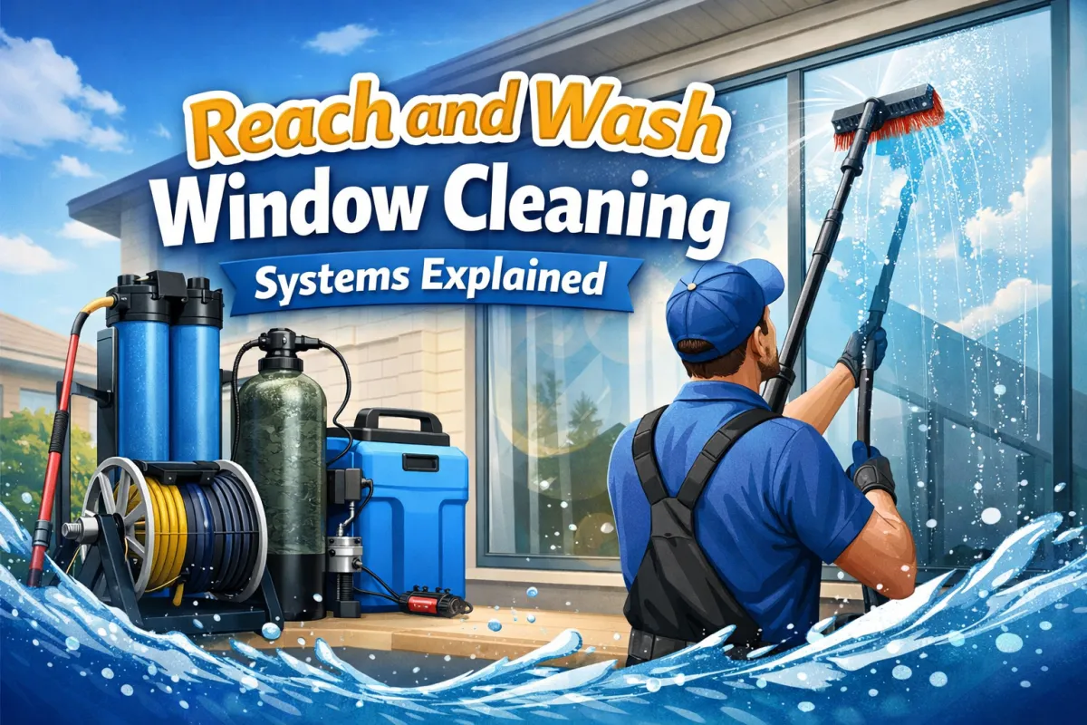 Reach and Wash Window Cleaning Systems Explained