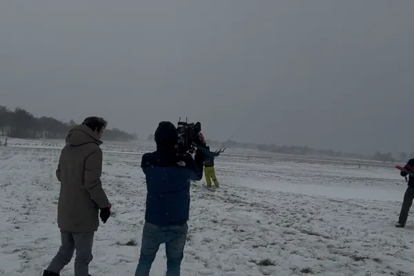 Snowkite met RTL4 en Kitereizen in Nederland
