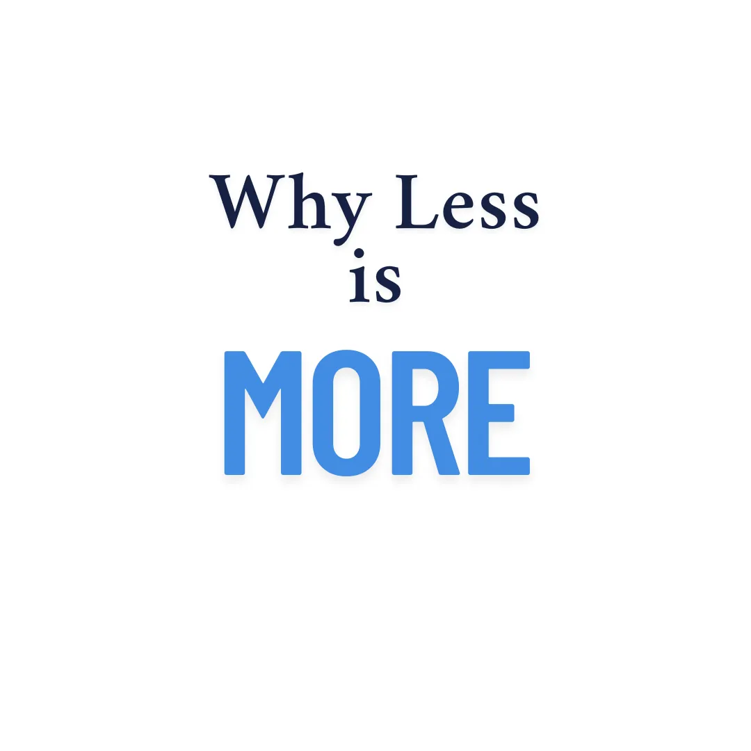 Strength Training: Why Less is More