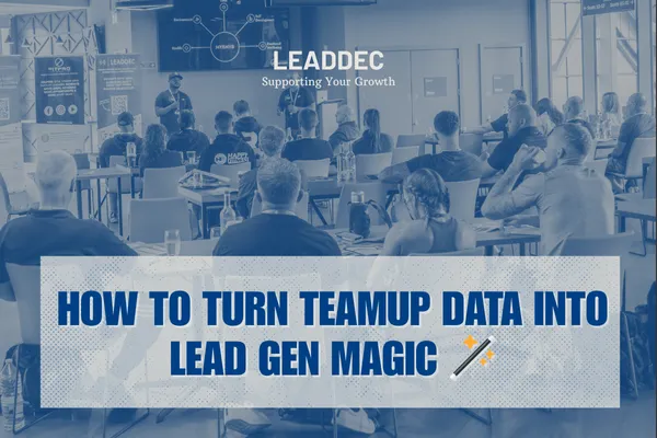 How to turn TeamUp data into lead gen magic 🪄
