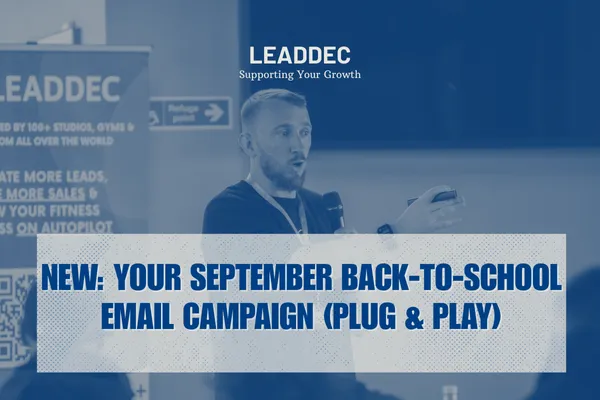 New: Your September Back-to-School Email Campaign (Plug & Play)