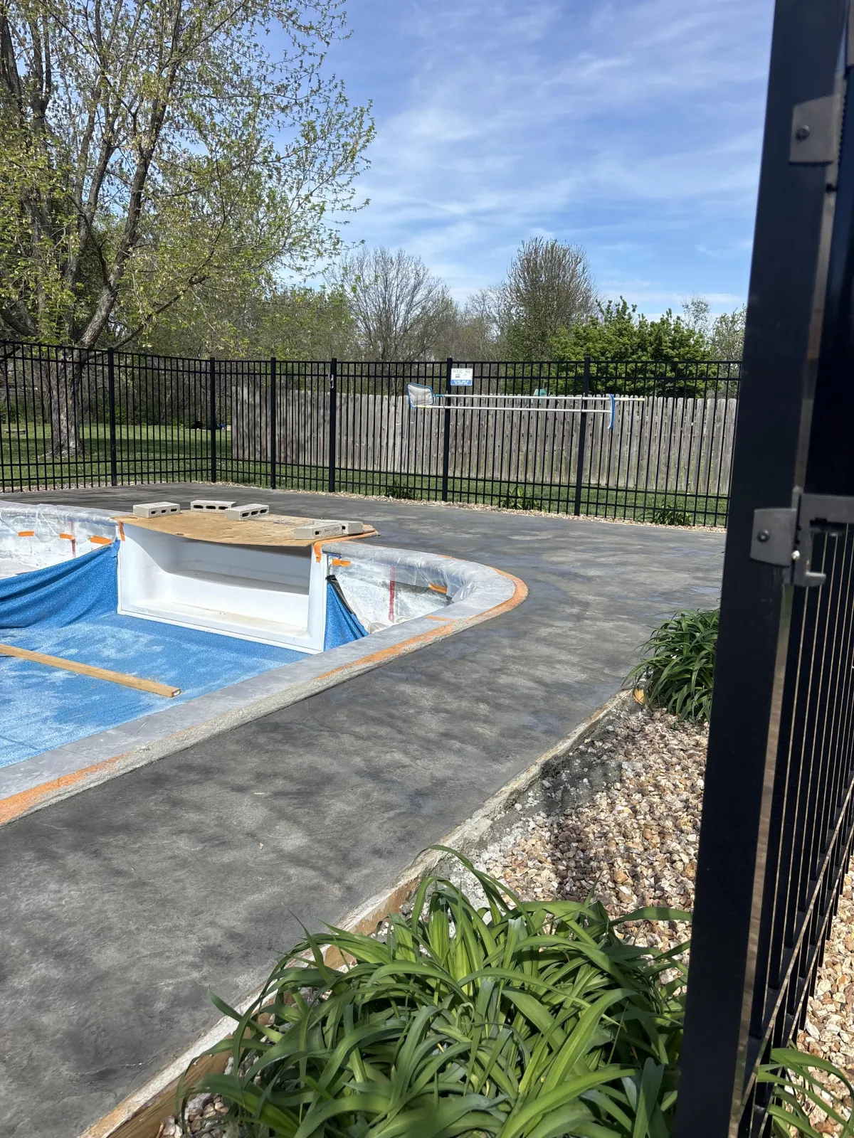 Pool decks and concrete repair