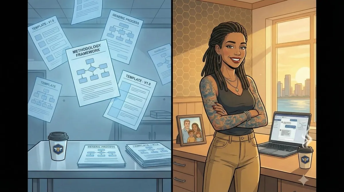 Your Moat Isn't Your Method—It's You