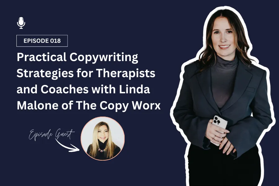 Practical Copywriting Strategies for Therapists and Coaches Blog Post Thumbnail