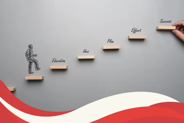 Personal transformation coaching session in a cozy office setting with a coach and client