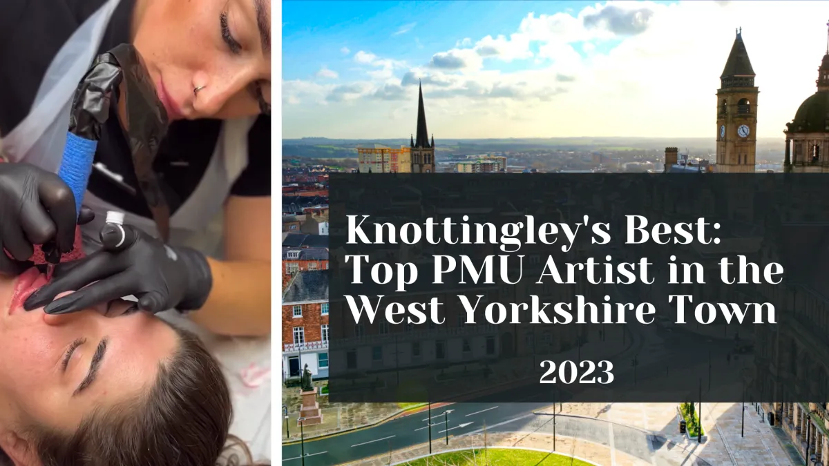 Kelly Silvester, the visionary PMU artist behind La Diosa, showcasing her artistic prowess in her Knottingley-based clinic, a symbol of beauty and innovation in West Yorkshire.