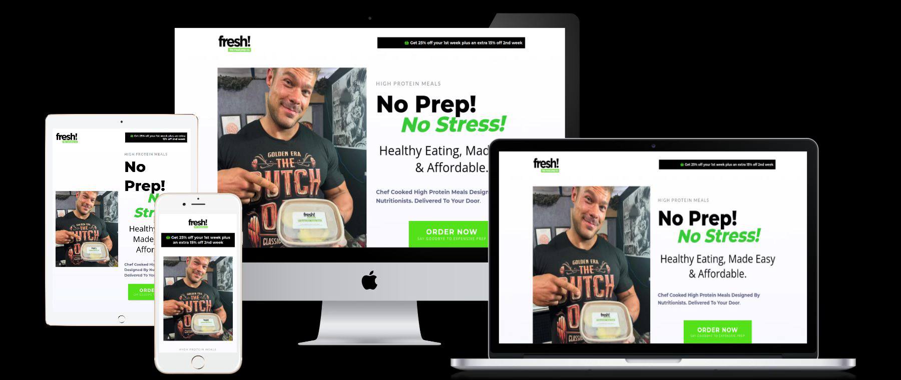 Fresh Meal Prep Co High-Protein Campaign Case Study | WebPunkz