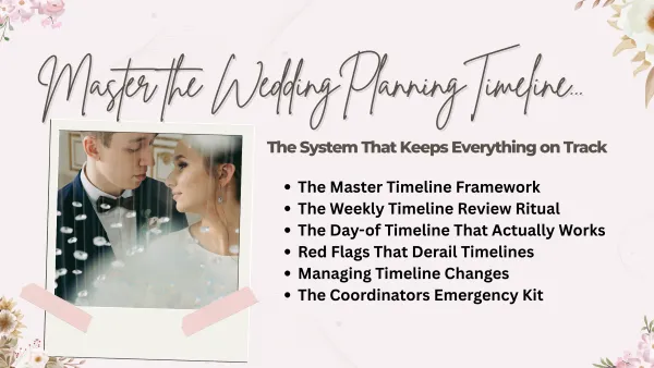 Master the Wedding Planning Timeline