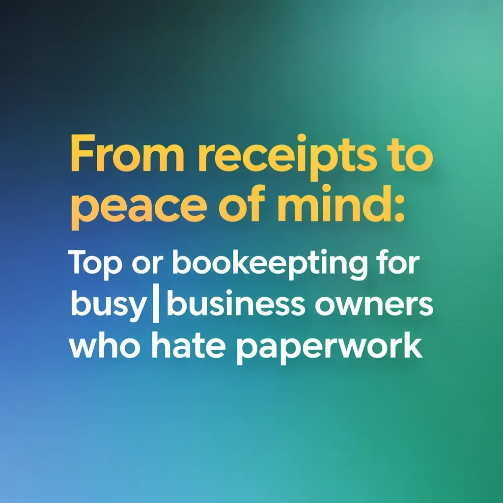 From Receipts to Peace of Mind