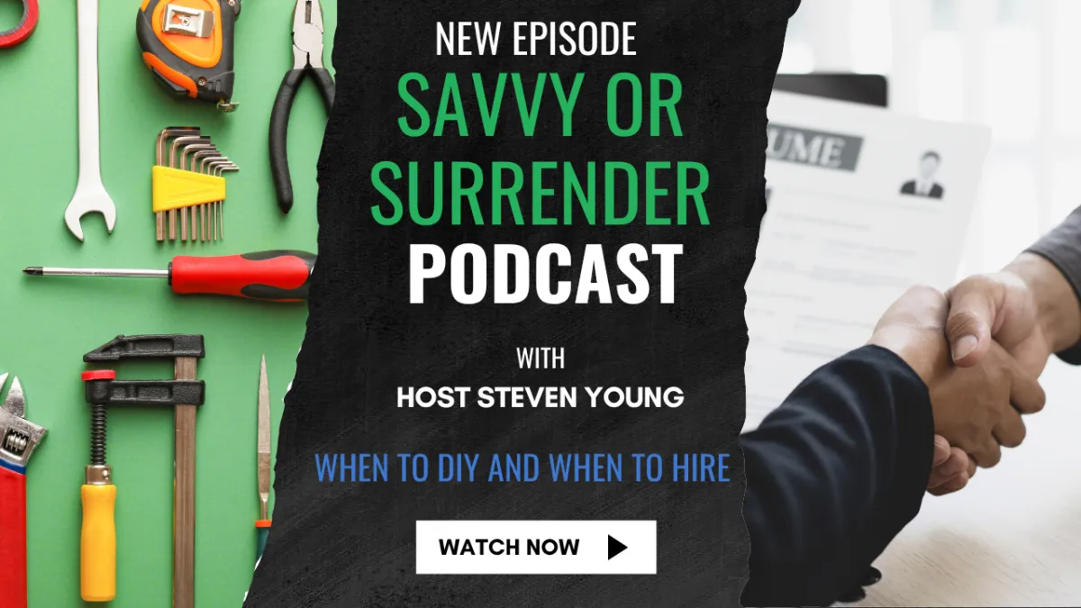 New Episode of Savvy Or Surrender Podcast