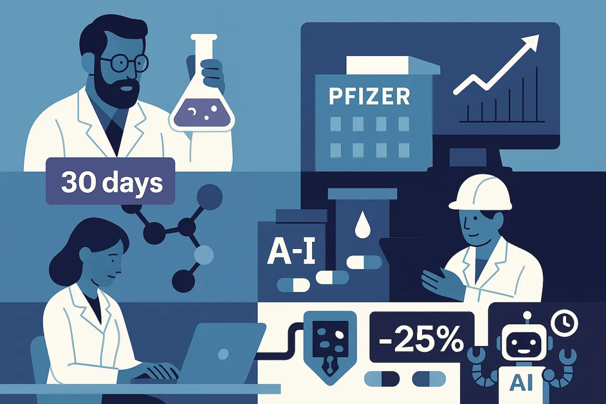 How Pfizer Cut Drug Discovery Time From Years to 30 Days (And What Every CEO Can Learn)