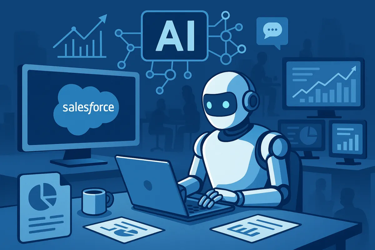 How Salesforce Got AI to Handle 50% of Their Work