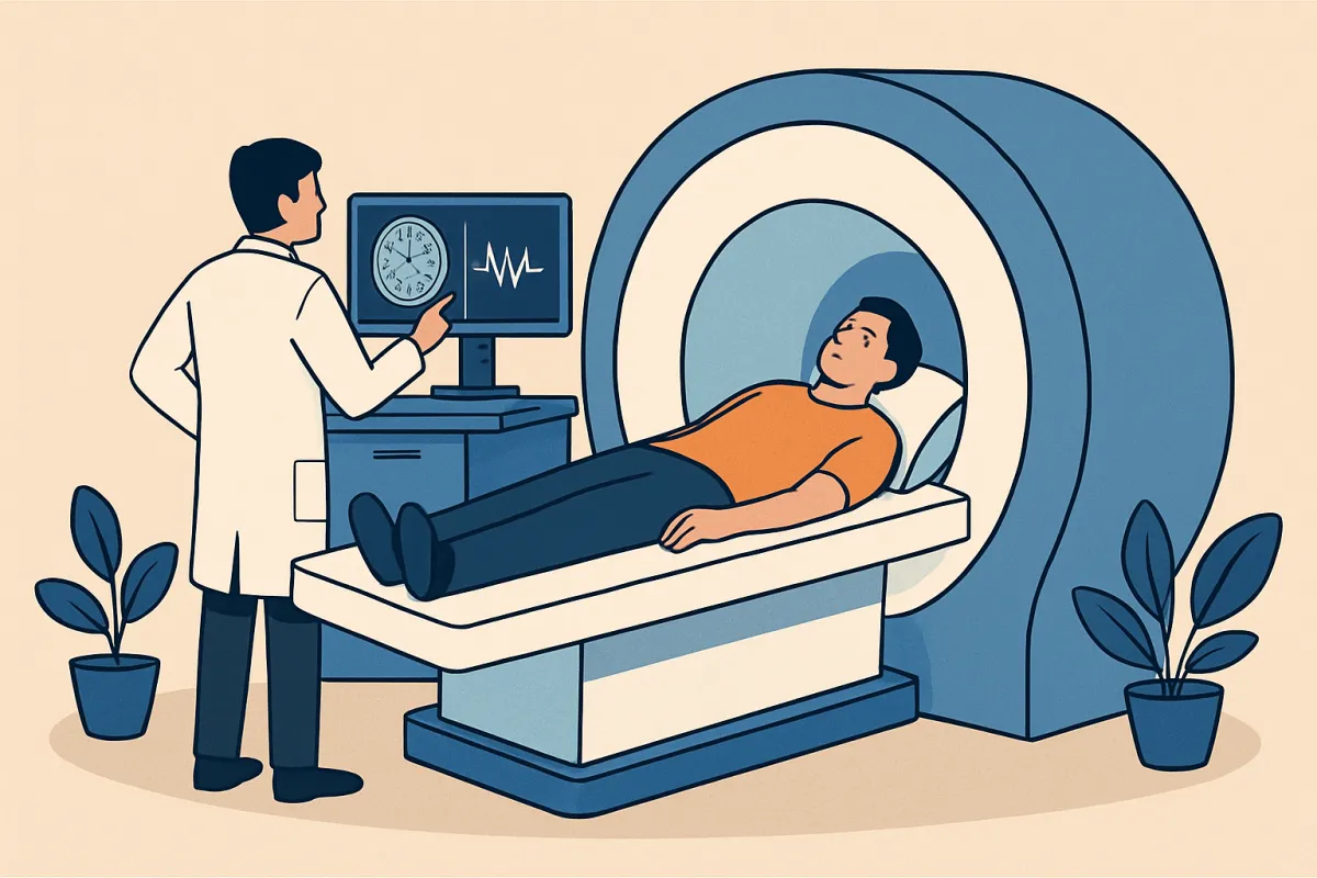 Hull hospitals AI MRI optimization showing 50% capacity increase and 33% scan time reduction without new equipment investment