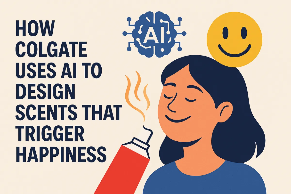 How Colgate Uses AI to Design Scents That Trigger Happiness