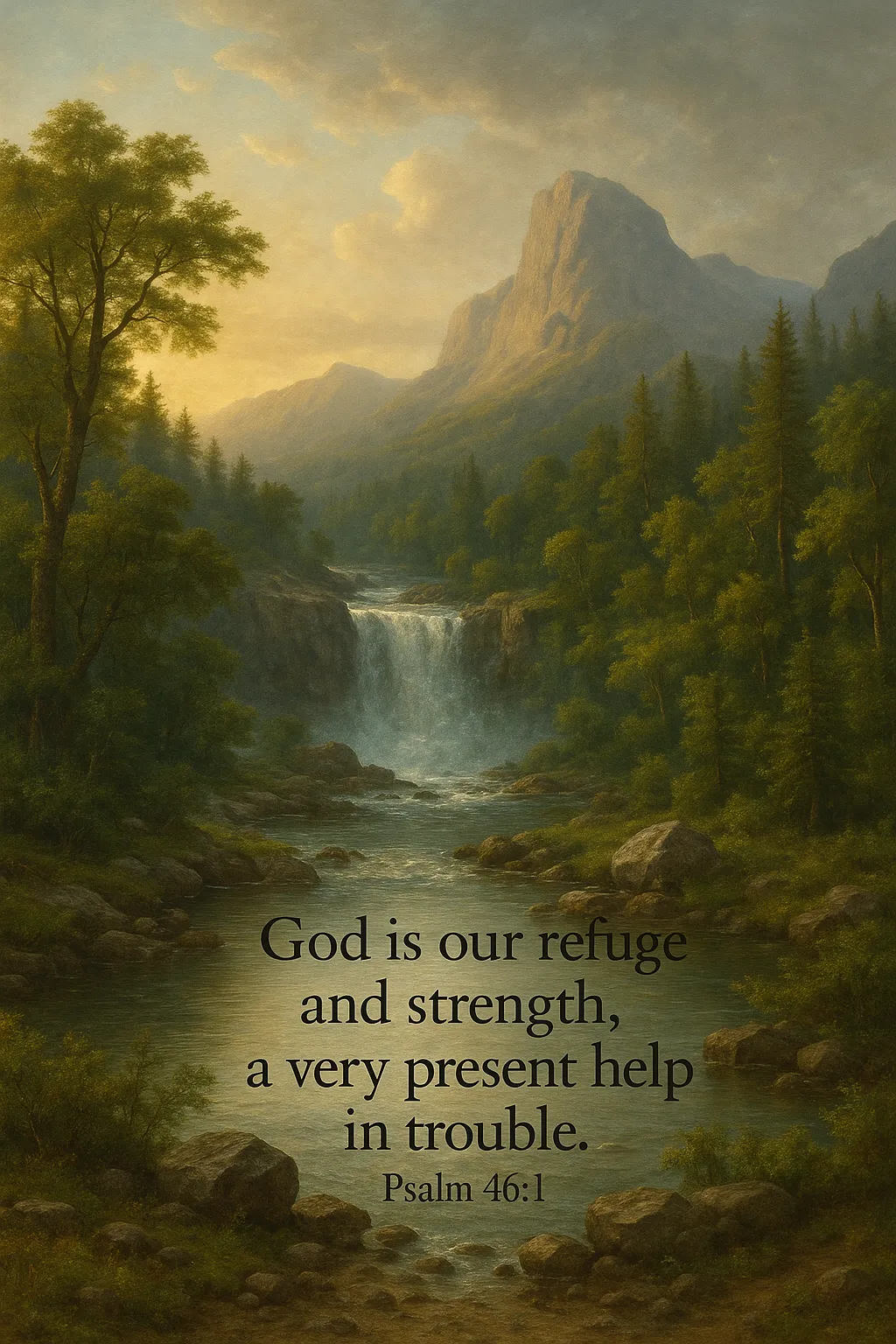 Finding Refuge and Strength in God