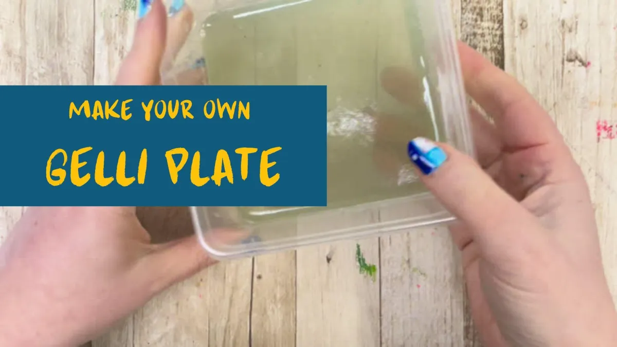 Make your own Gelli Plate
