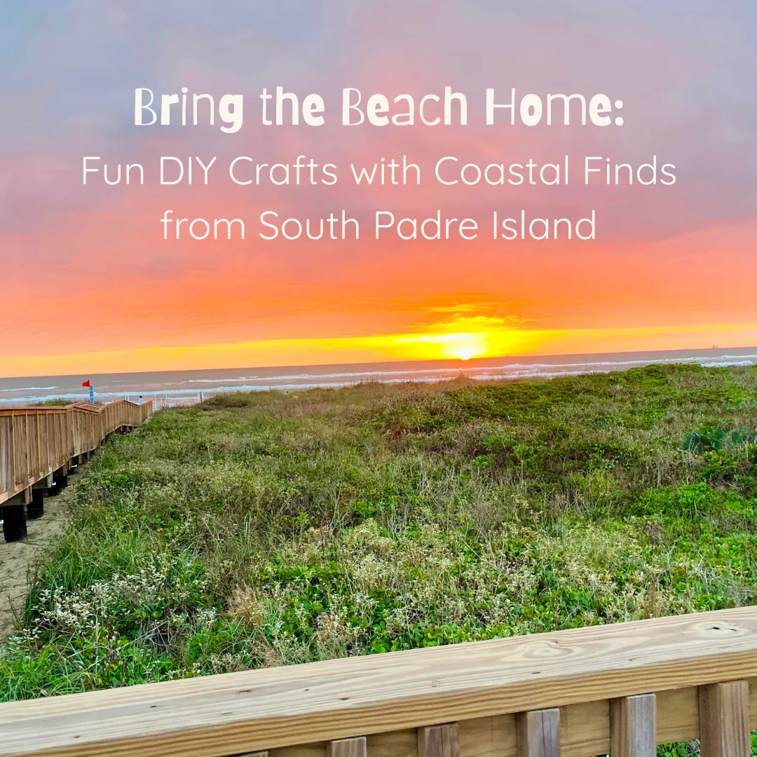 Bring the Beach Home: Fun DIY Crafts with Coastal Finds from South Padre Island