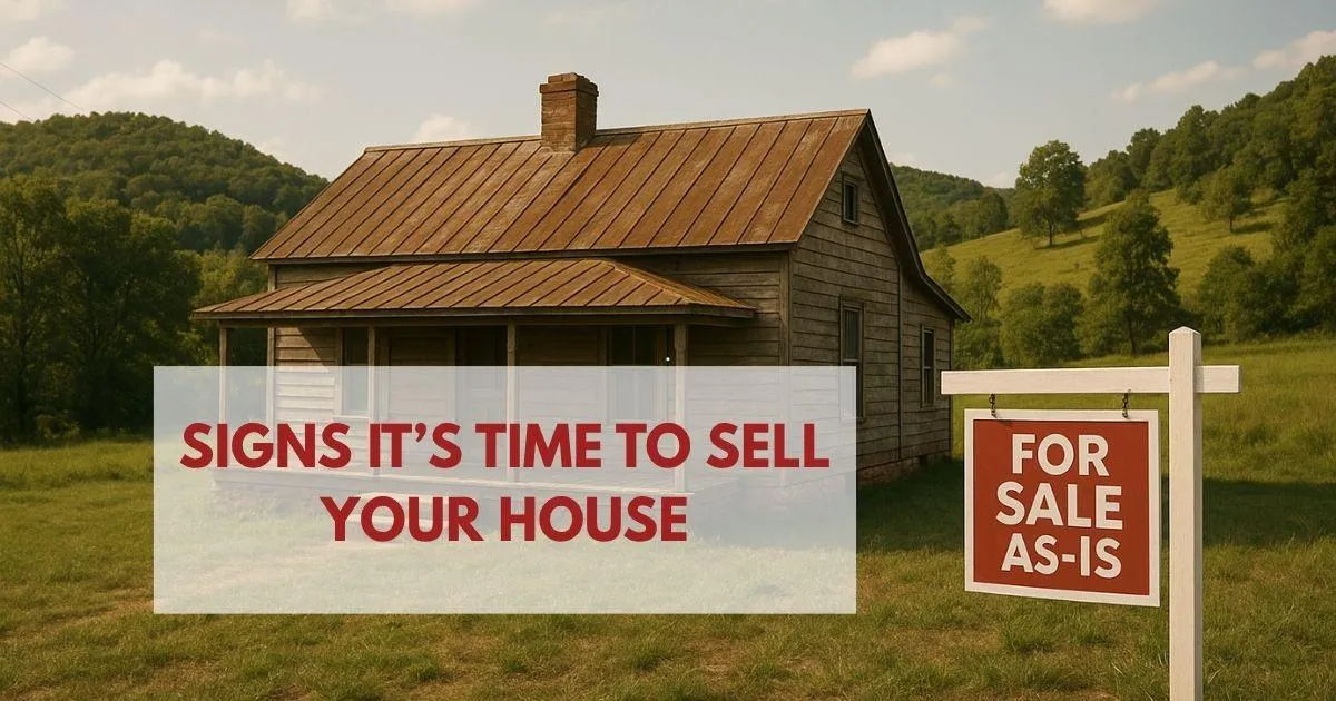 5 Signs It’s Time to Sell Your House As-Is in Middle Tennessee | Ace Holdings