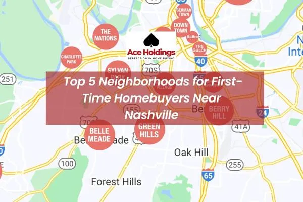 Map of Neighborhoods  in Nashville