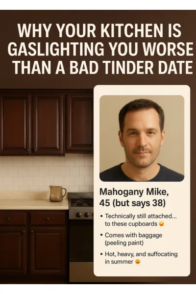 Why your kitchen is gaslighting you worse than a bad Tinder date