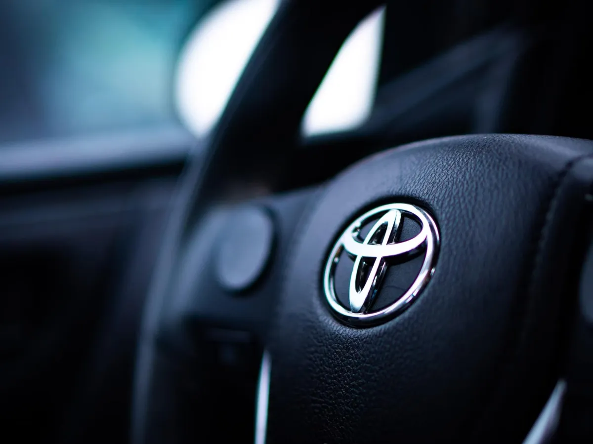 Toyota steering wheel