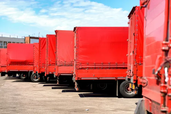 electric truck fleet