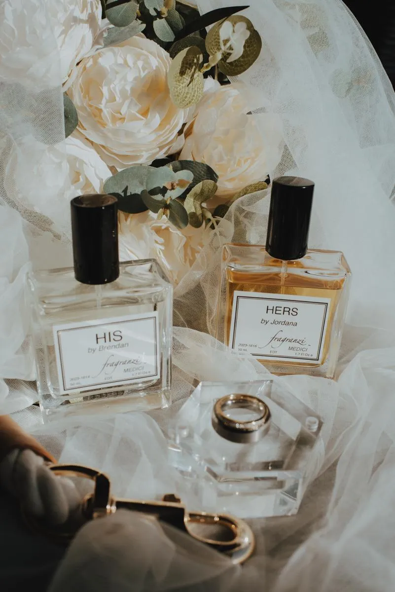 Custom scents for the newlyweds