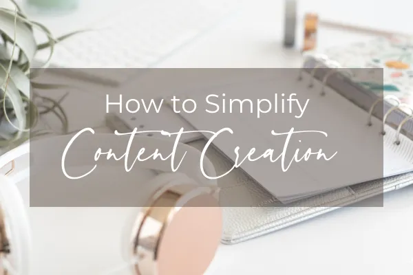 How to Simplify Content Creation and Focus More on Coaching