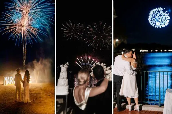 Austin Wedding Fireworks