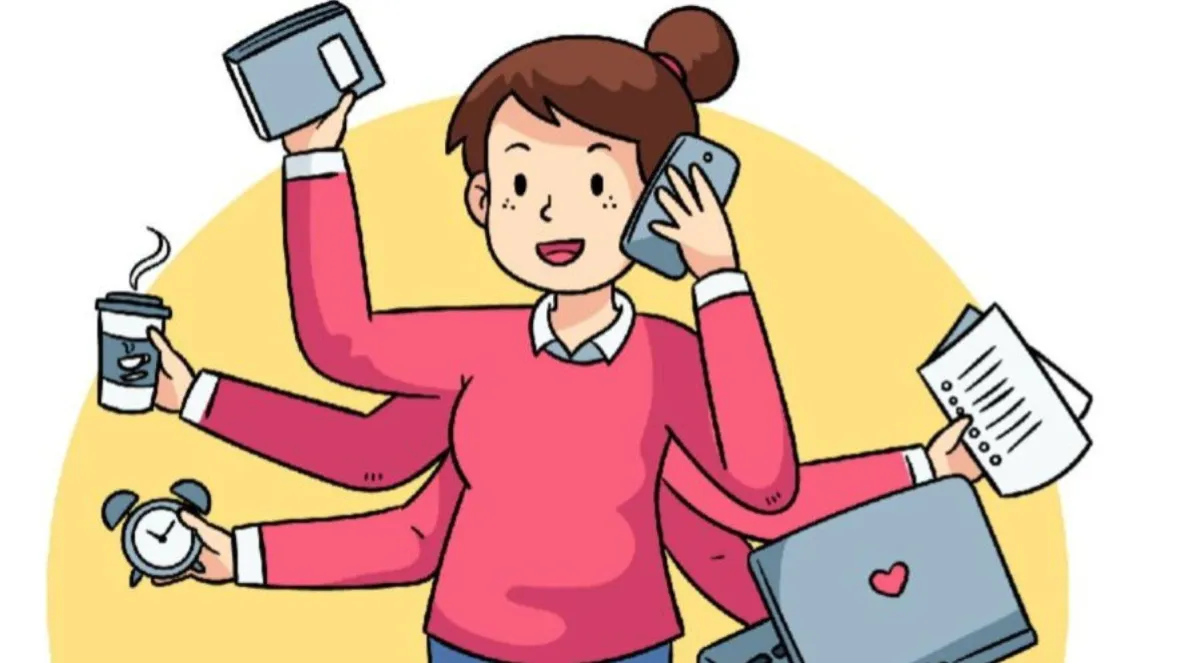 Teacher multitasking