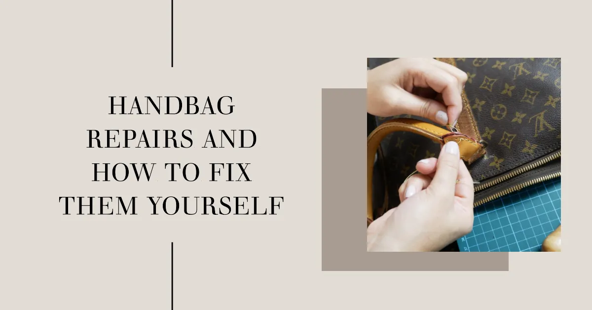 How to Reattach a Broken Handbag Strap