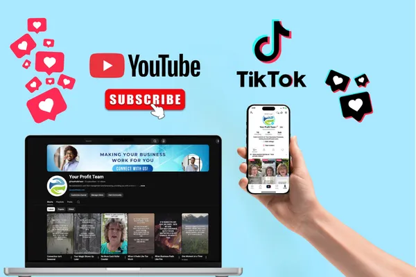 Our TikTok and YouTube Channels