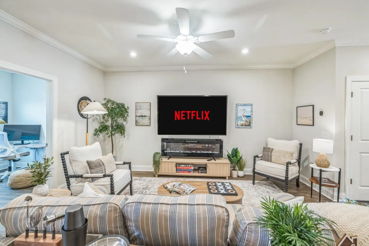 Smart TV to make you feel right at home!