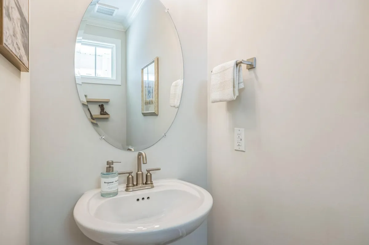 Convenient Half Bath