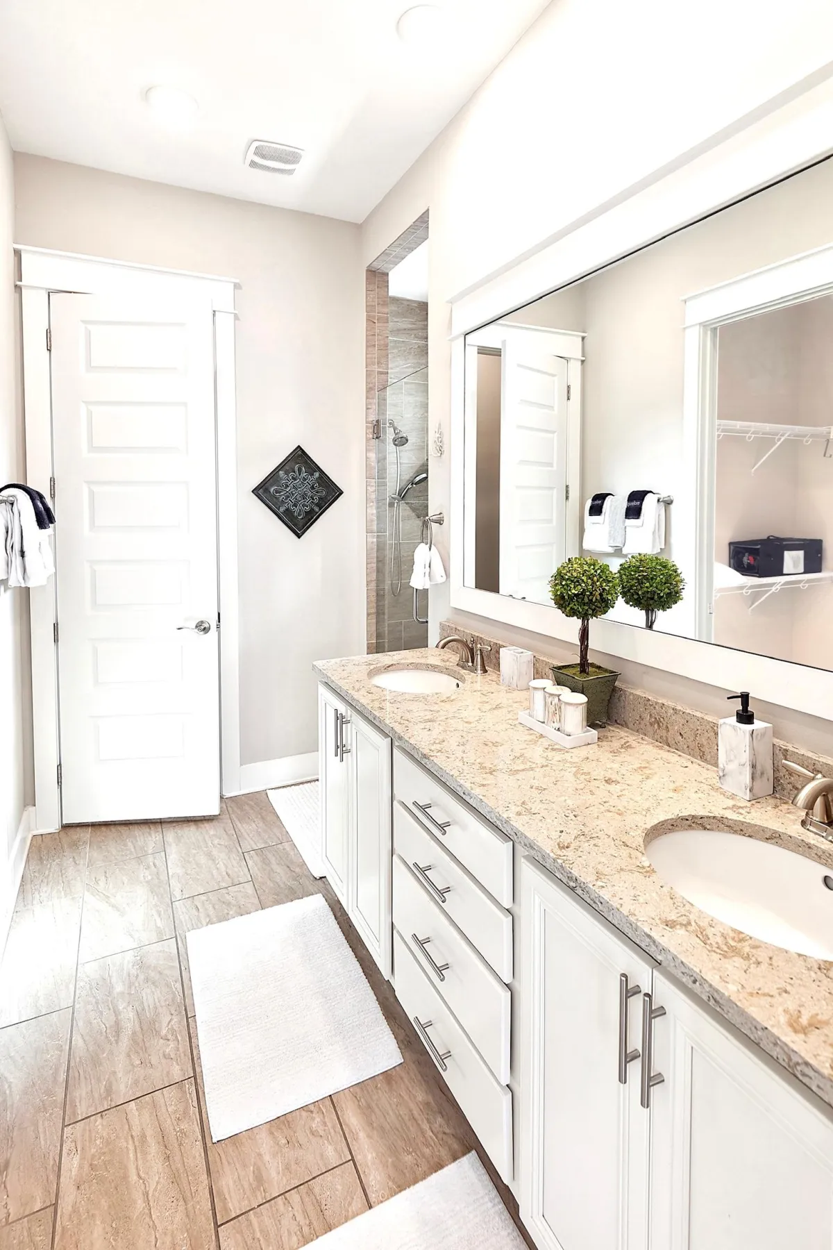 Spa-inspired master bath