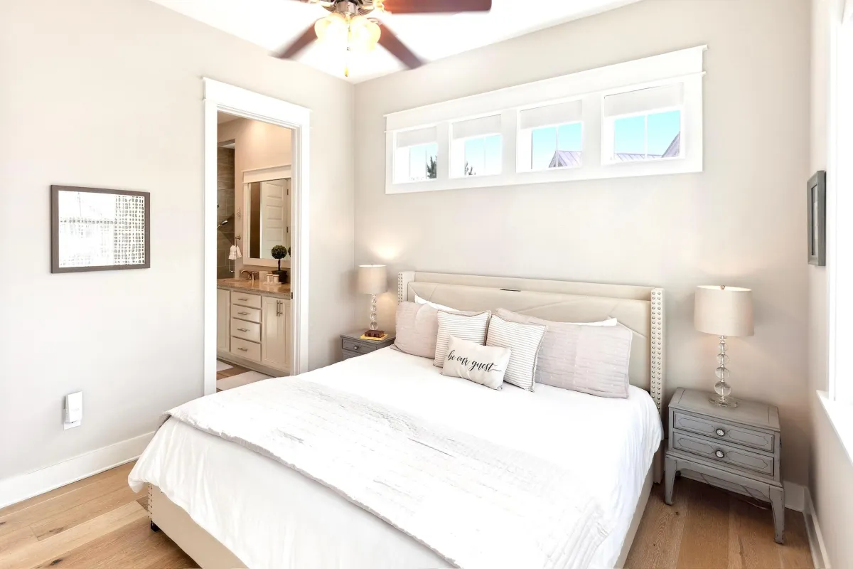 Soothing king master bedroom
