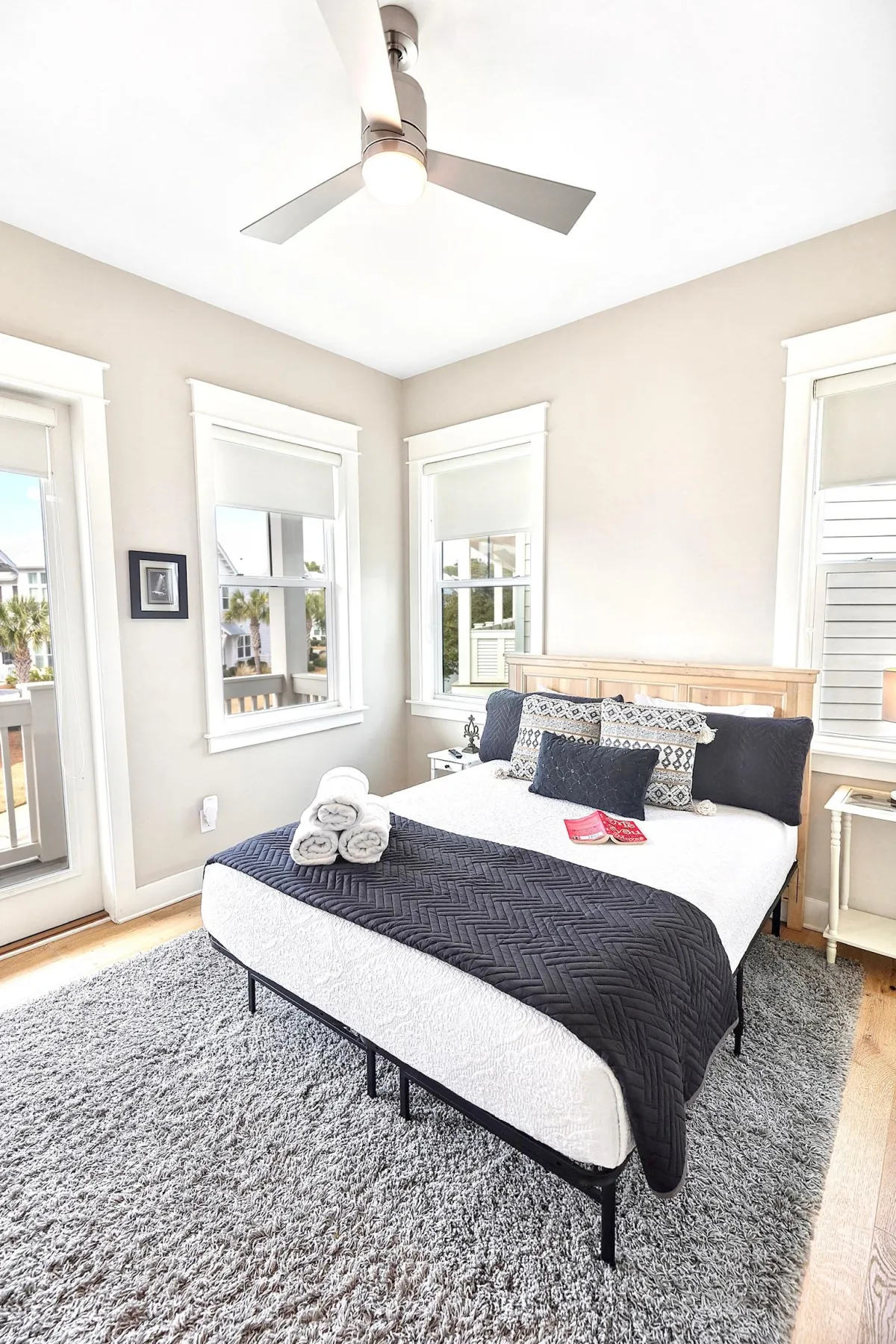 Designer styled second bedroom