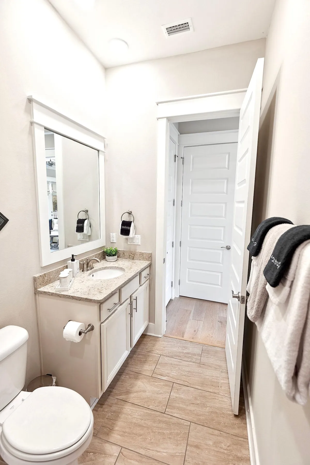 Upscale second bathroom