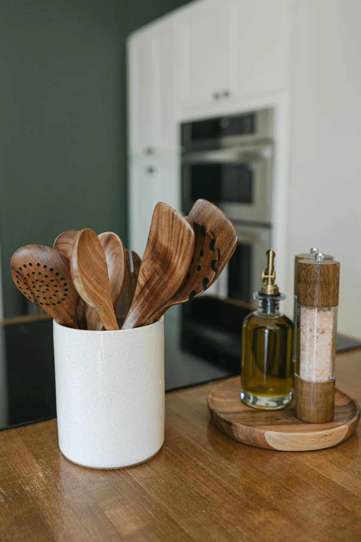 Utensils, spices, and everything you need to whip up your favorite dishes